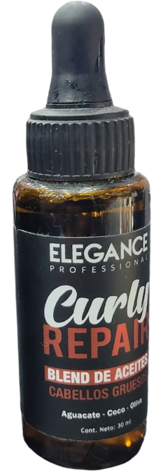 cbll0274 blend de aceites curly repair 30ml cabellos gruesos elegance