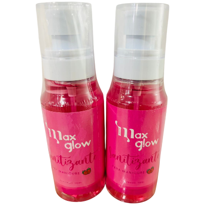 NAIL0288 SANITIZANTE MELOCOTON /FRESA/ COCO 120ml MAXGLOW