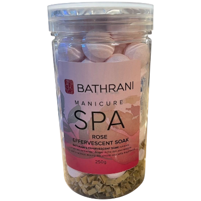 nail0359 mini bomba efervescente para spa manicure bathrani 250g